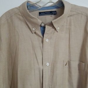 Nautica Casual Buttondown Light Mustard